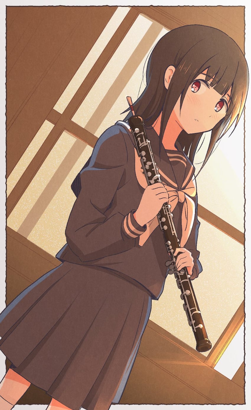 yoroizuka mizore (hibike! euphonium and 1 more) drawn by sawara65