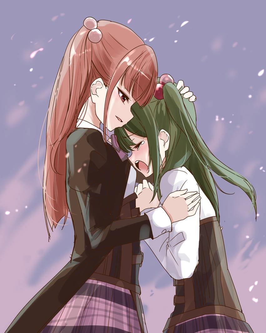 haneda catalina mei and sano matilda kokoro (assault lily) drawn by urutsu_sahari