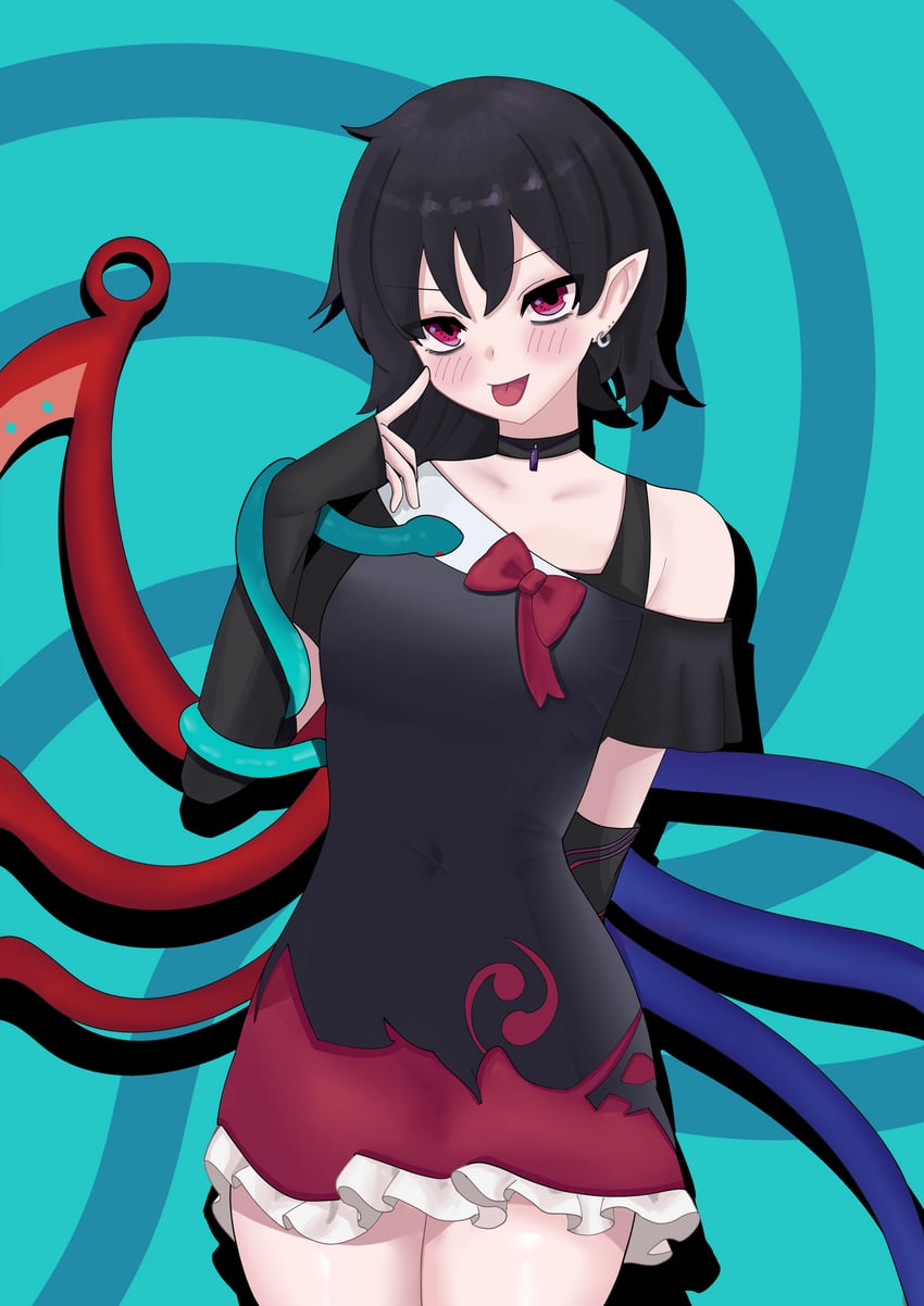 houjuu nue (touhou and 1 more) drawn by canonball_(dungigi12)
