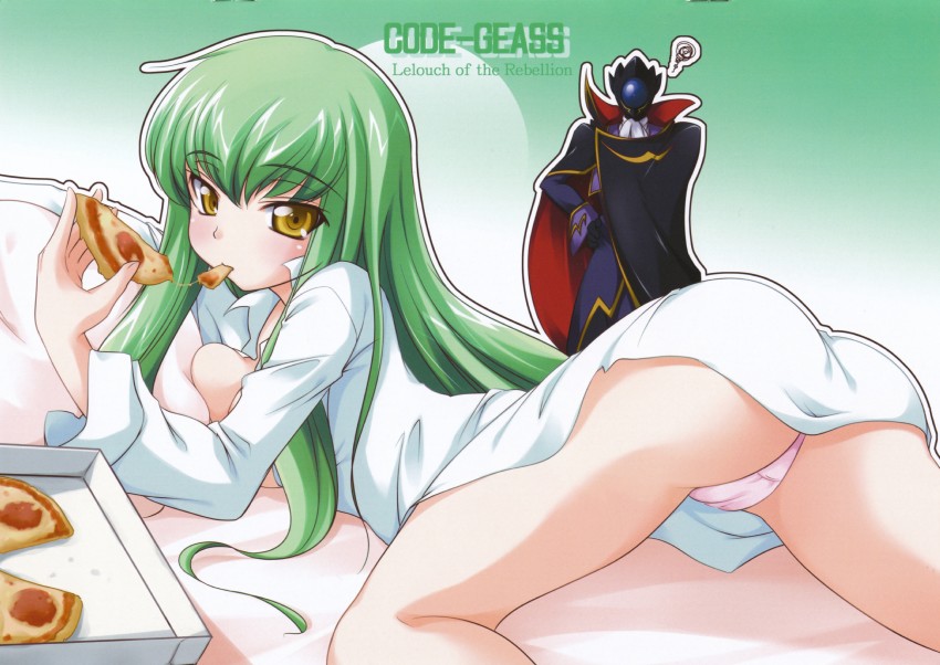 c.c. and zero (code geass) drawn by inugahora_an
