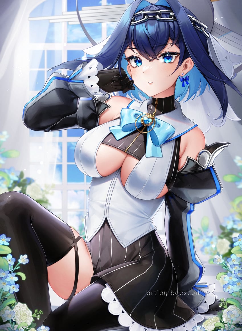 ouro kronii (hololive and 1 more) drawn by beescuit
