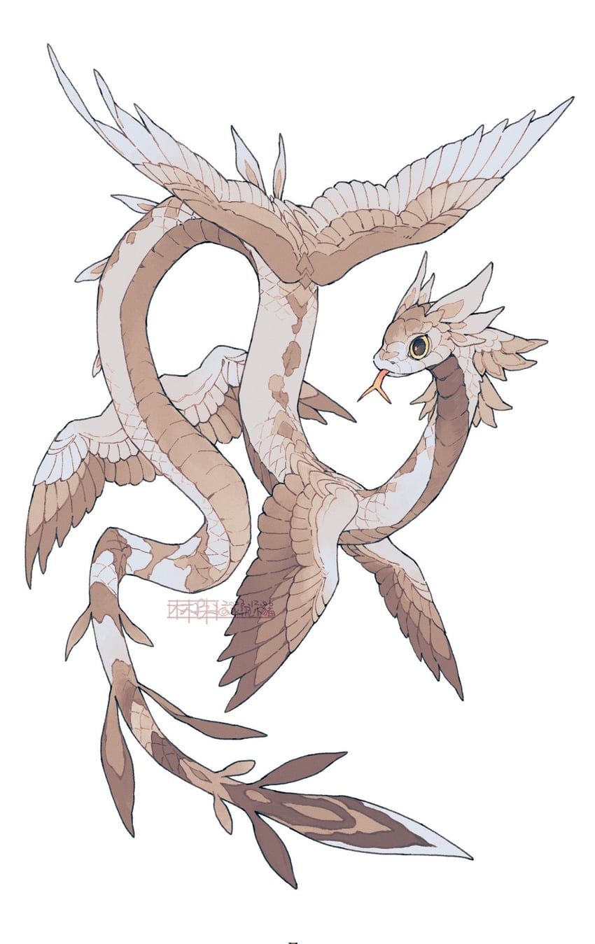 quetzalcoatl (original) drawn by shuini_xiaomao