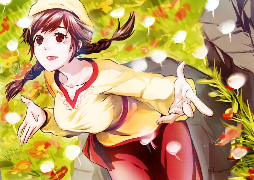 ling shen hua (shenmue and 1 more) drawn by kusu_(moo1225)