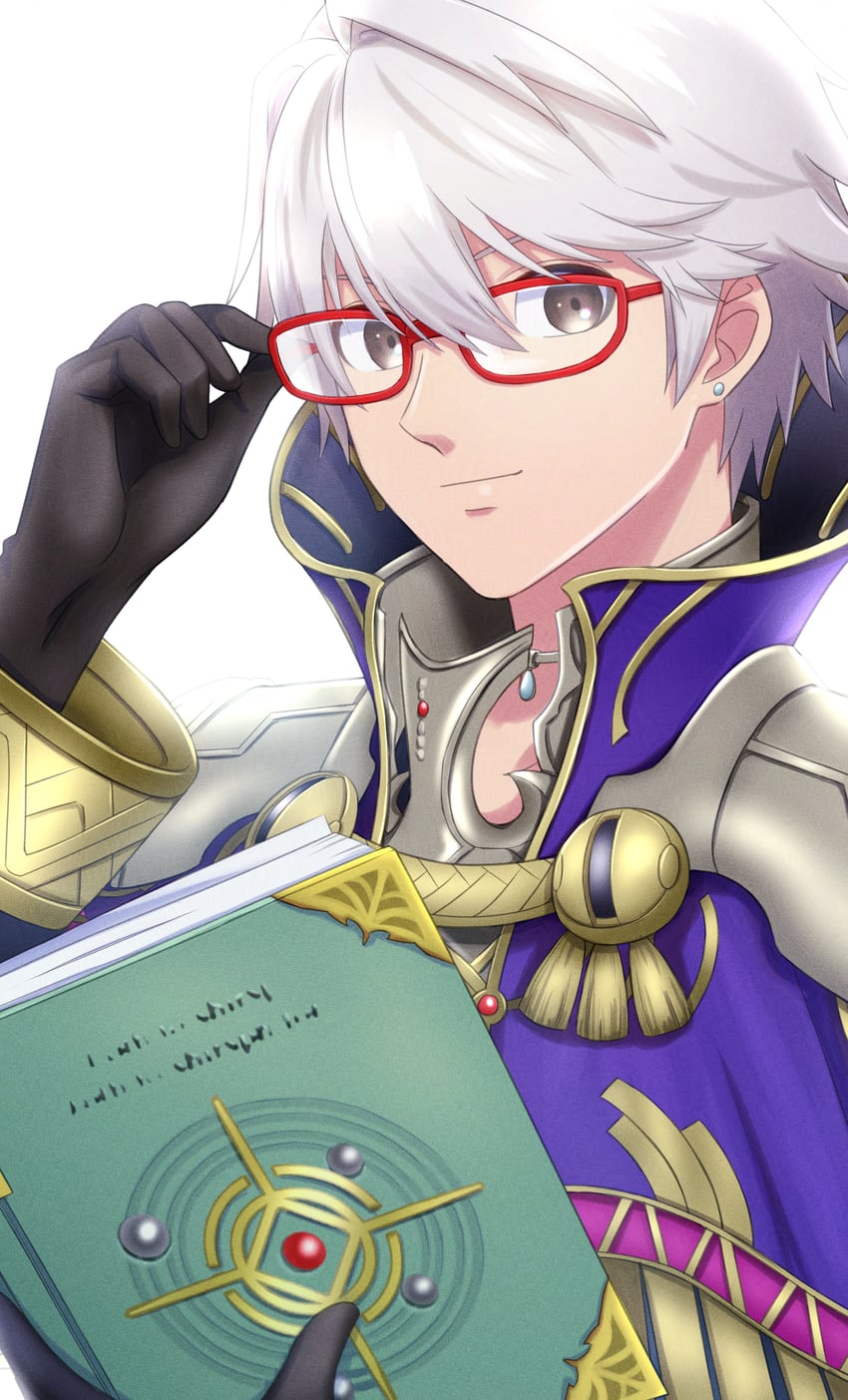 male robin (fire emblem and 2 more) drawn by citronhsp