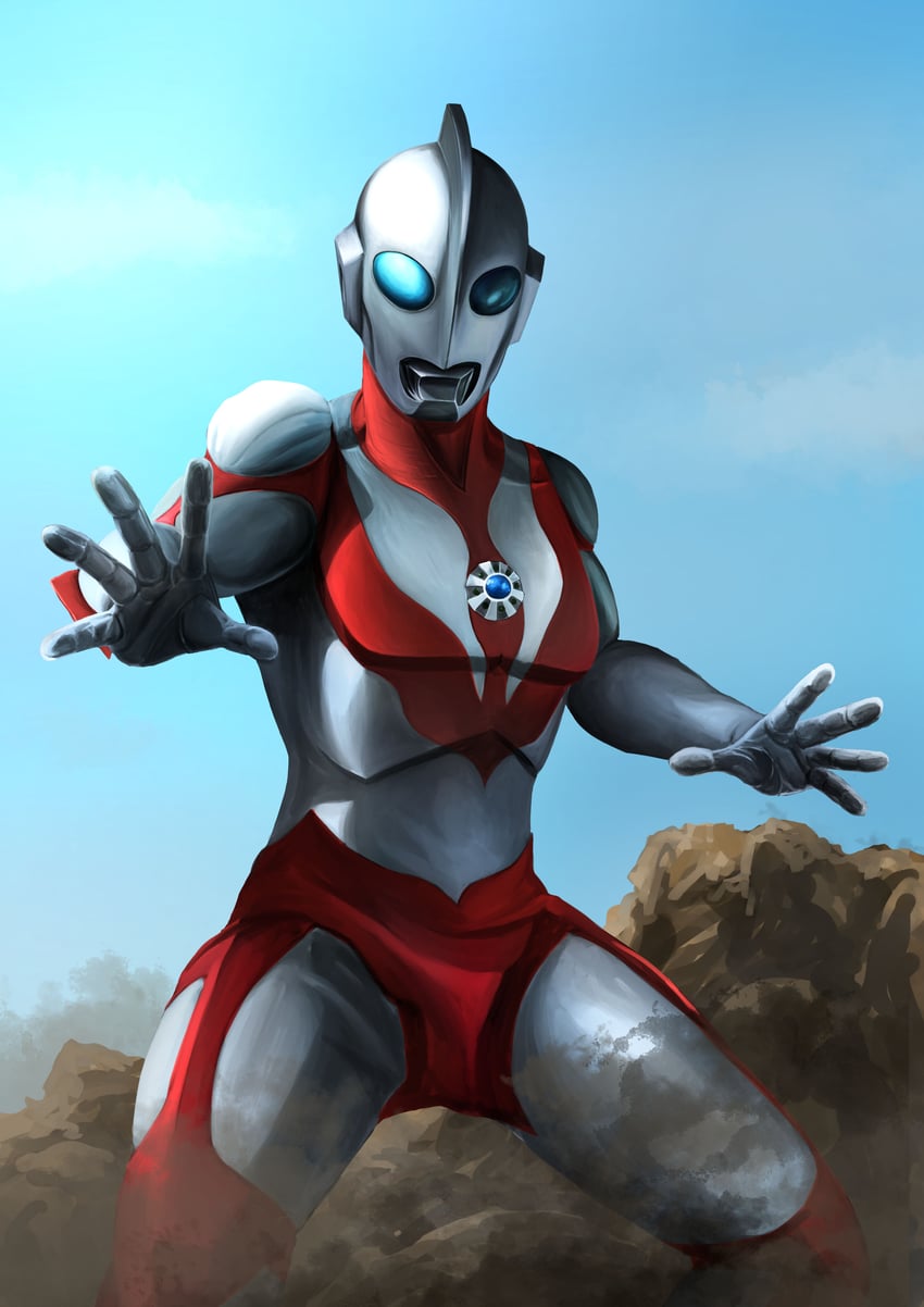 ultraman powered (ultra series and 1 more) drawn by gattyo