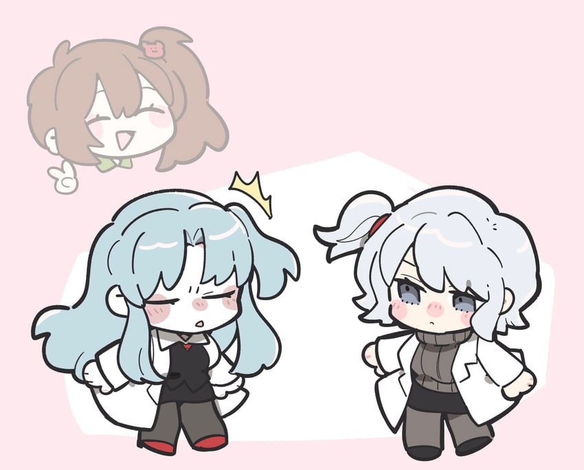 faust, angela, and carmen (project moon and 2 more) drawn by kojocho05