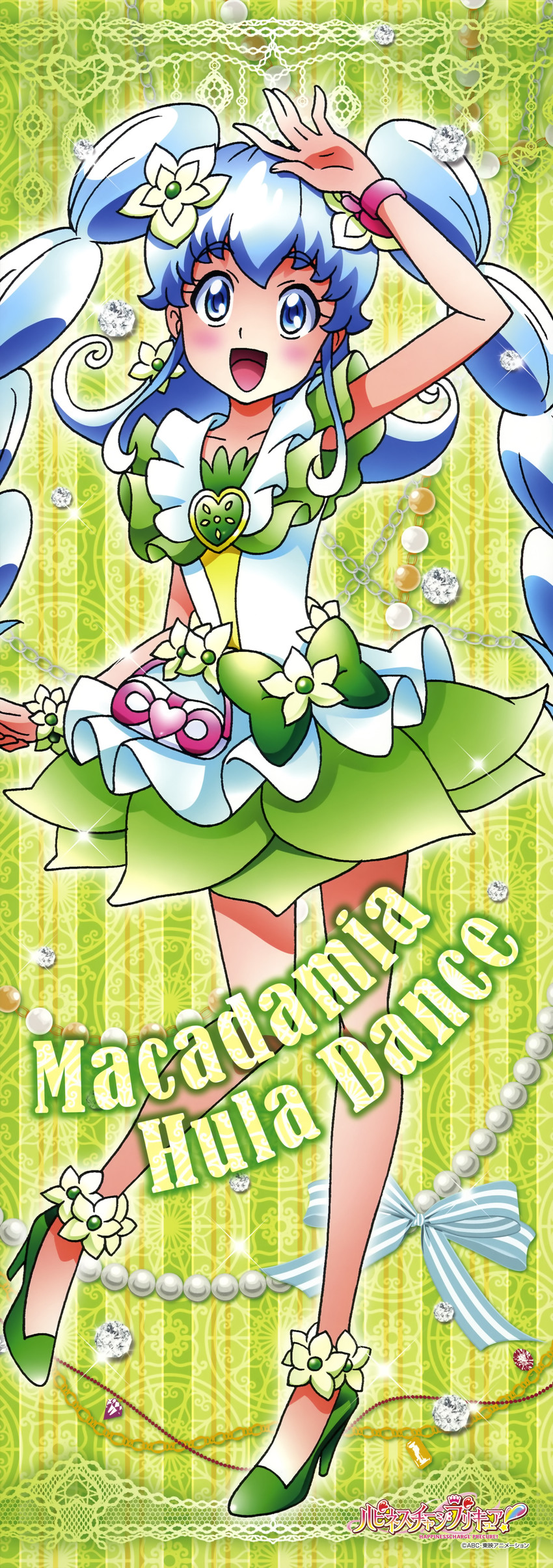 shirayuki hime and cure princess (precure and 1 more) drawn by satou_masayuki