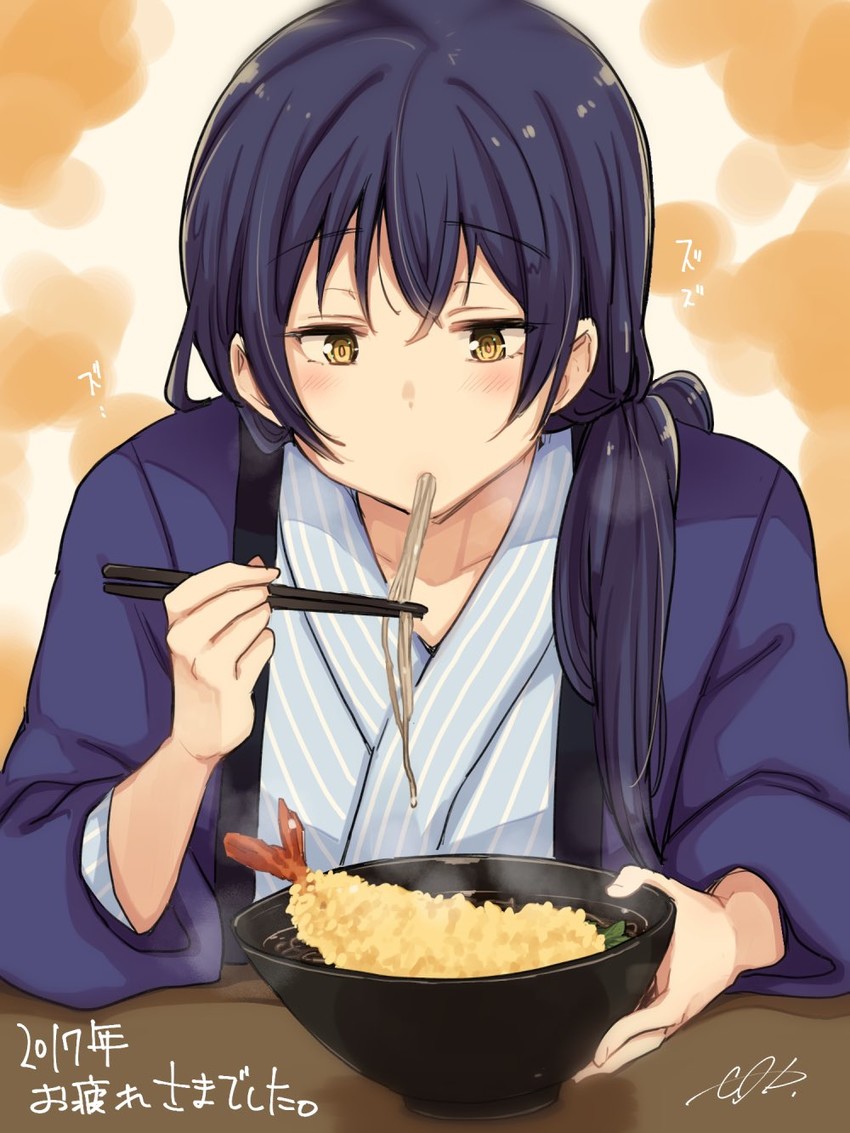 sonoda umi (love live! and 1 more) drawn by indo_curry