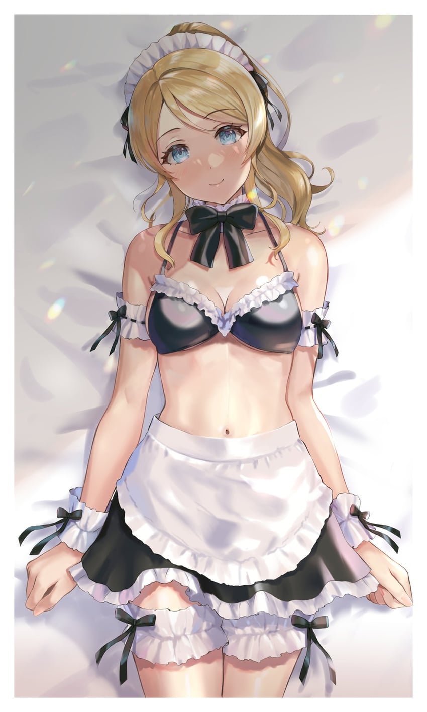 ayase eli (love live! and 1 more) drawn by sakamuke
