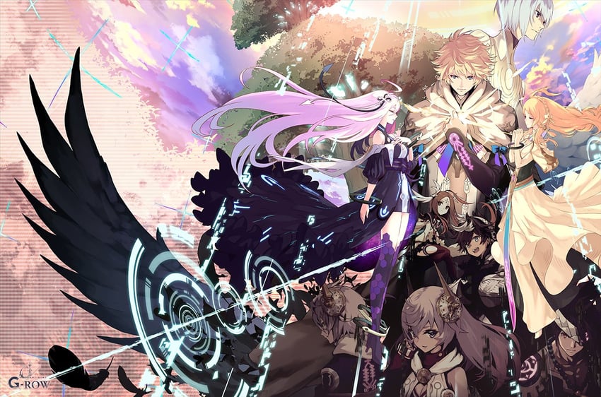 mira, emmel, nimul, nyx, ouroboros legacy, and 4 more (ta ga tame no alchemist)