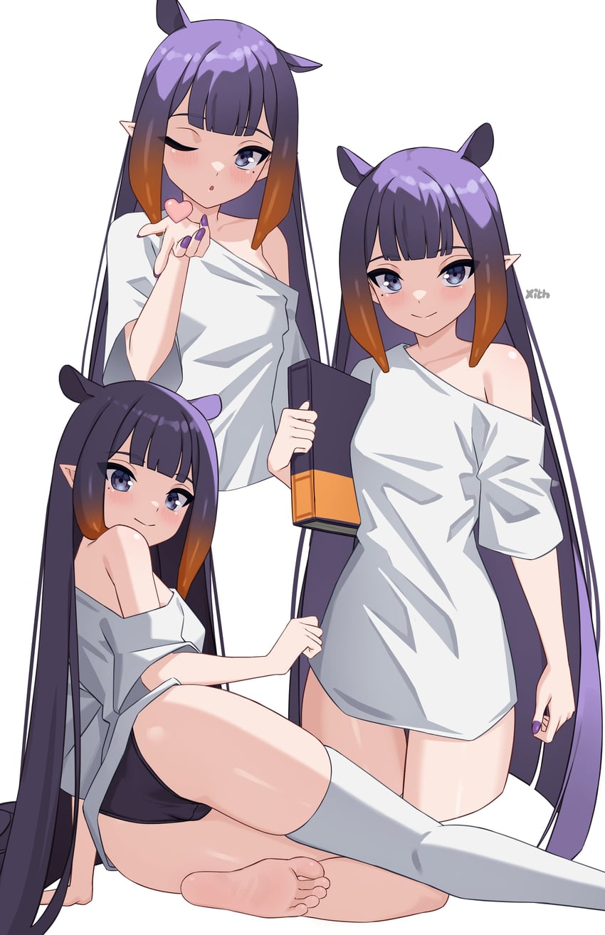 ninomae ina'nis (hololive and 1 more) drawn by x_xith_x