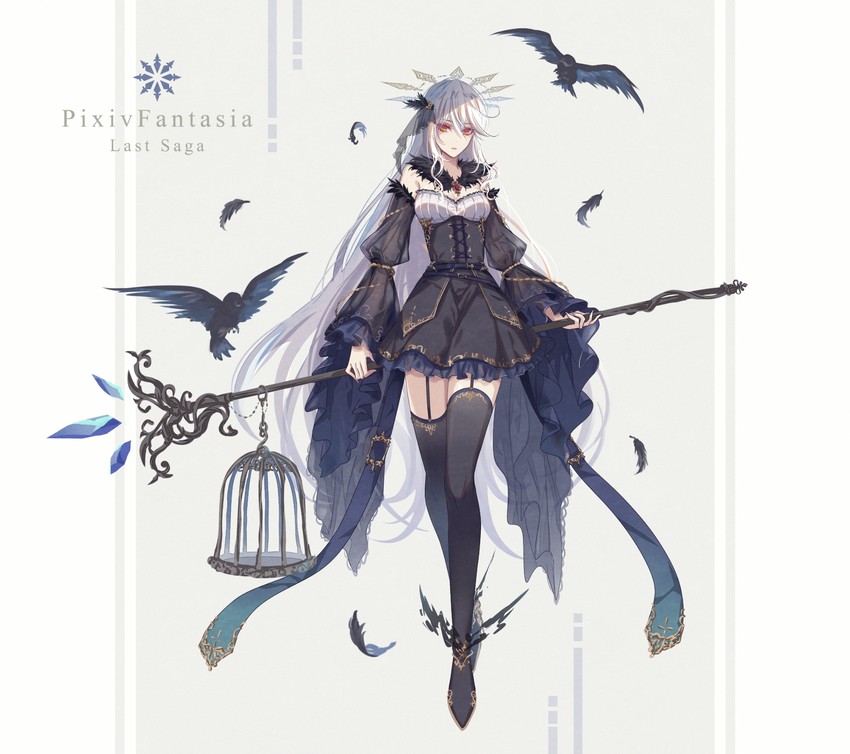 izaria (pixiv fantasia and 1 more) drawn by mokoppe