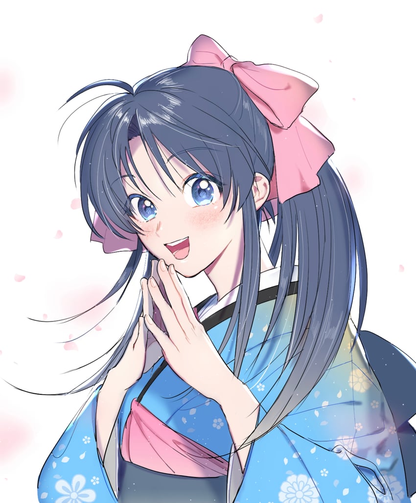 kamiya kaoru (rurouni kenshin) drawn by natsu_mikan_(level9)