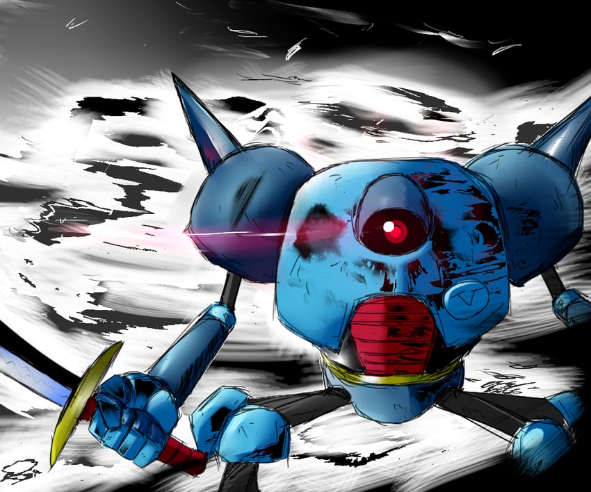 killing machine (dragon quest) drawn by dora_v_nu
