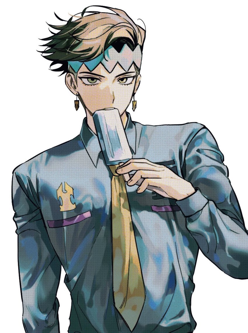 kishibe rohan (jojo no kimyou na bouken and 1 more) drawn by jeoishere
