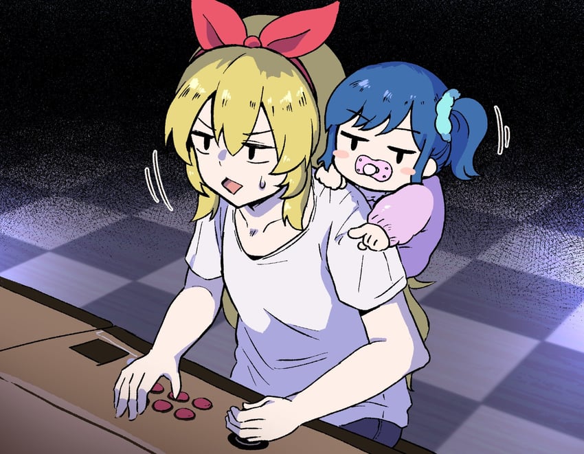 hoshimiya ichigo and kiriya aoi (aikatsu!) drawn by oomiya_(precureee)