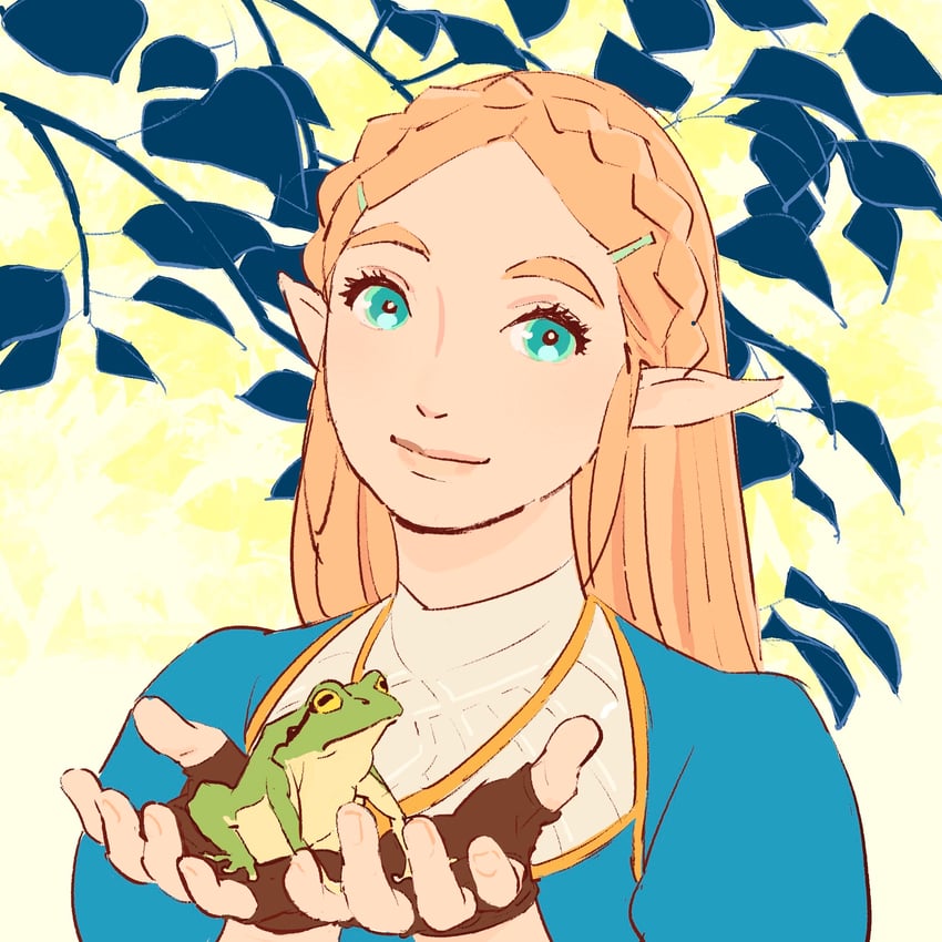 princess zelda (the legend of zelda and 1 more) drawn by 55bata6rou