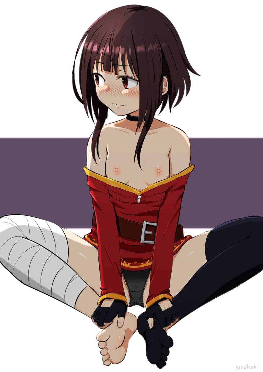 megumin (kono subarashii sekai ni shukufuku wo!) drawn by sirokohi