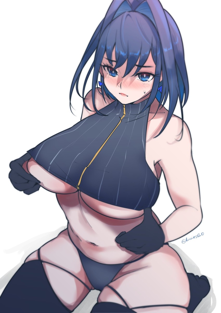 ouro kronii (hololive and 1 more) drawn by tinnies