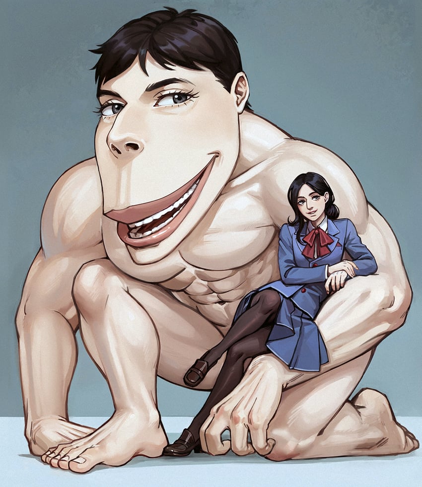 titan, pieck finger, and cart titan (shingeki no kyojin) drawn by adelheid_(moschiola)