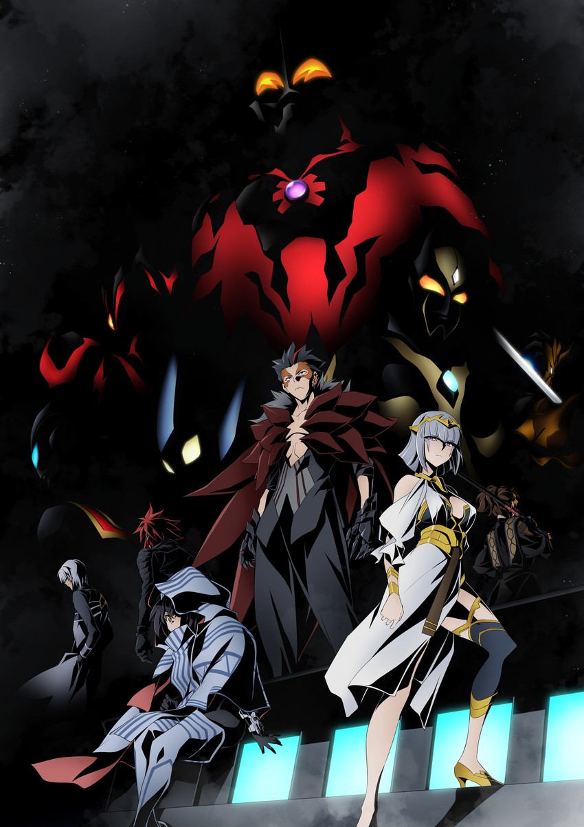 ultraman belial, camearra, jugglus juggler, lili, dark zagi, and 1 more (ultra series and 5 more) drawn by tsunashima_shirou
