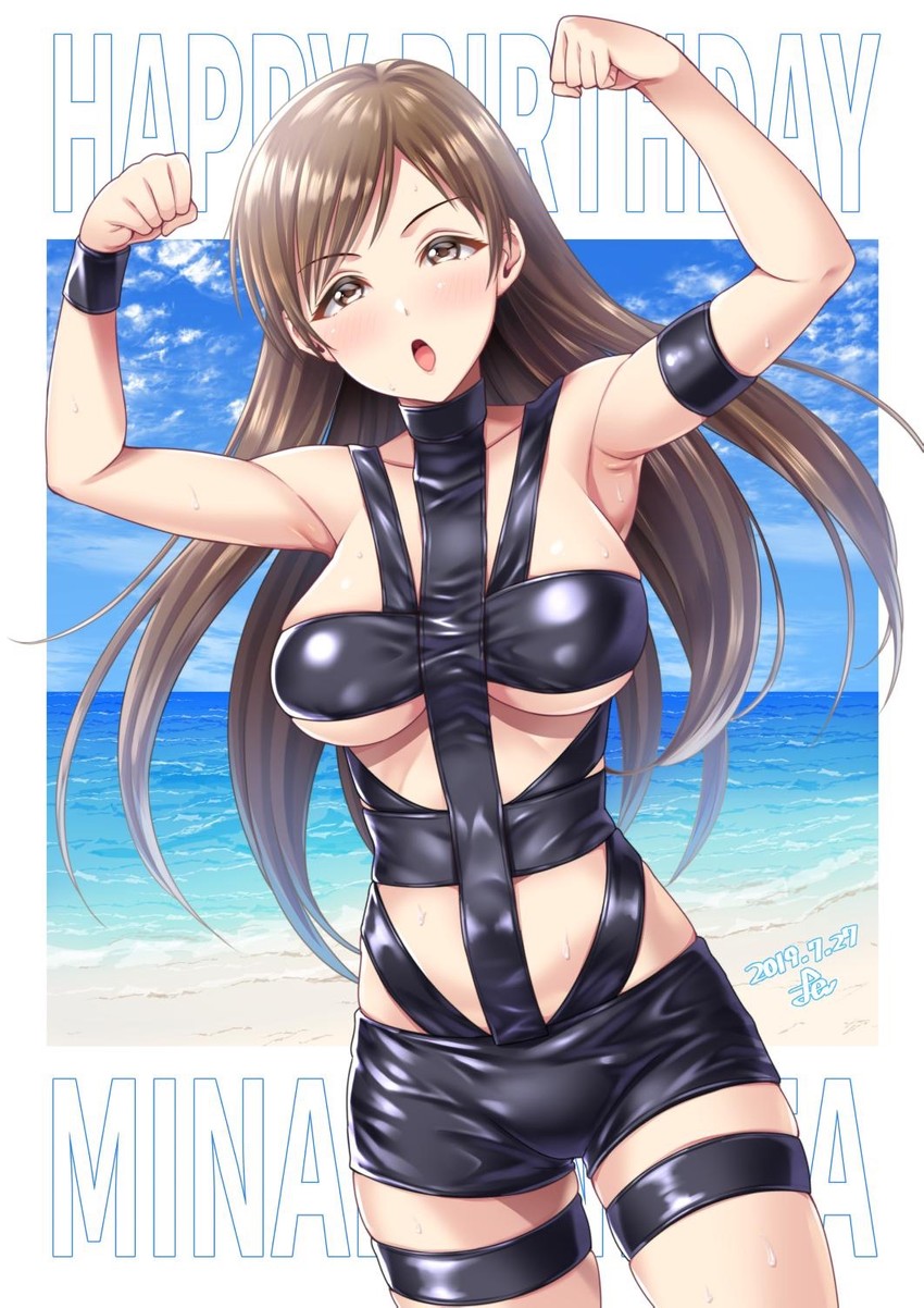 nitta minami (idolmaster and 2 more) drawn by yoohi