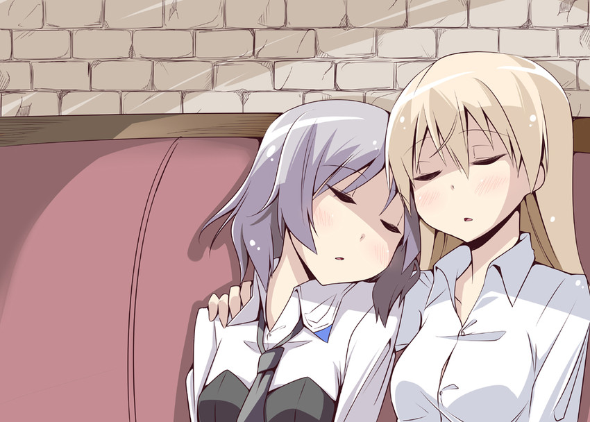 sanya v. litvyak and eila ilmatar juutilainen (world witches series and 1 more) drawn by hajime_(kin'you_club)