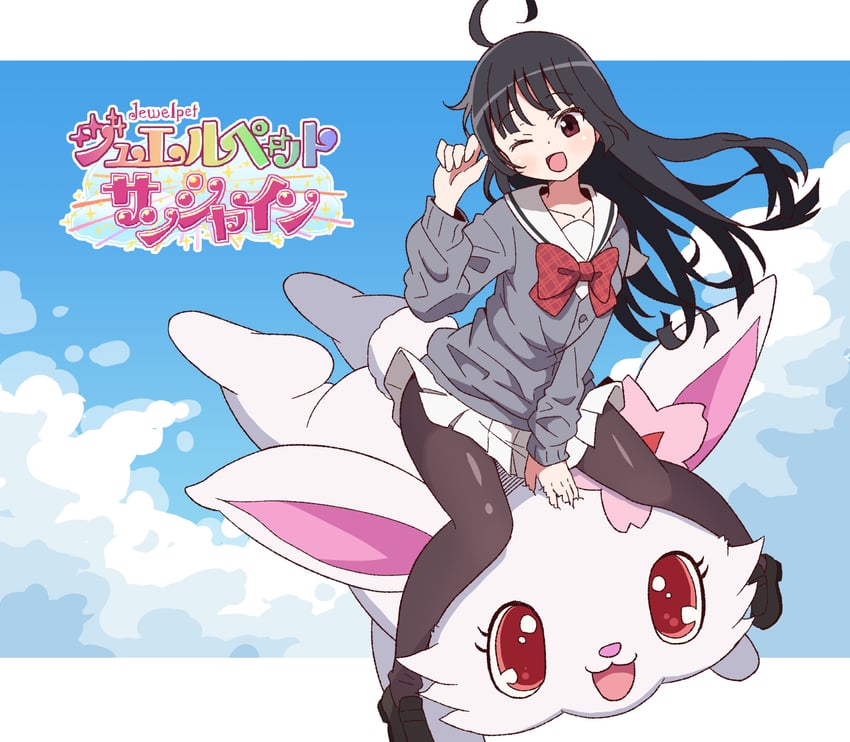 ruby and mizushiro kanon (jewelpet and 1 more) drawn by mohei