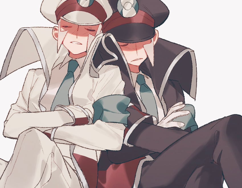ingo and emmet (pokemon and 1 more) drawn by ccf2q