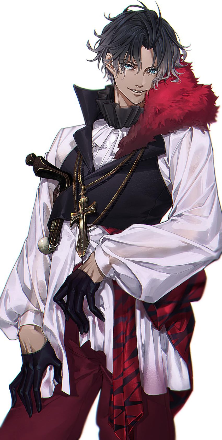 bartholomew roberts (fate and 1 more) drawn by kiki_(re_6xxx)