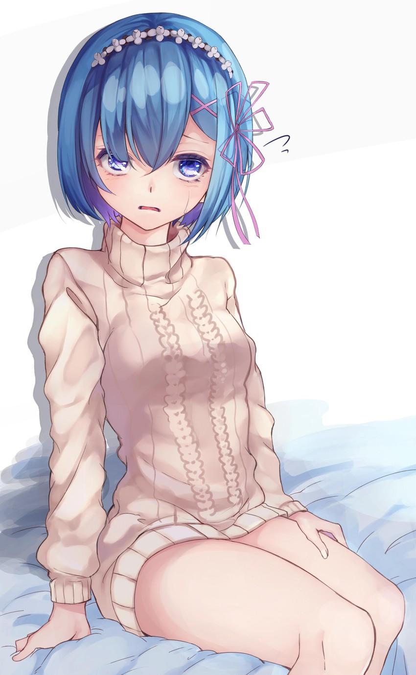 rem (re:zero kara hajimeru isekai seikatsu) drawn by mizuiro_raika