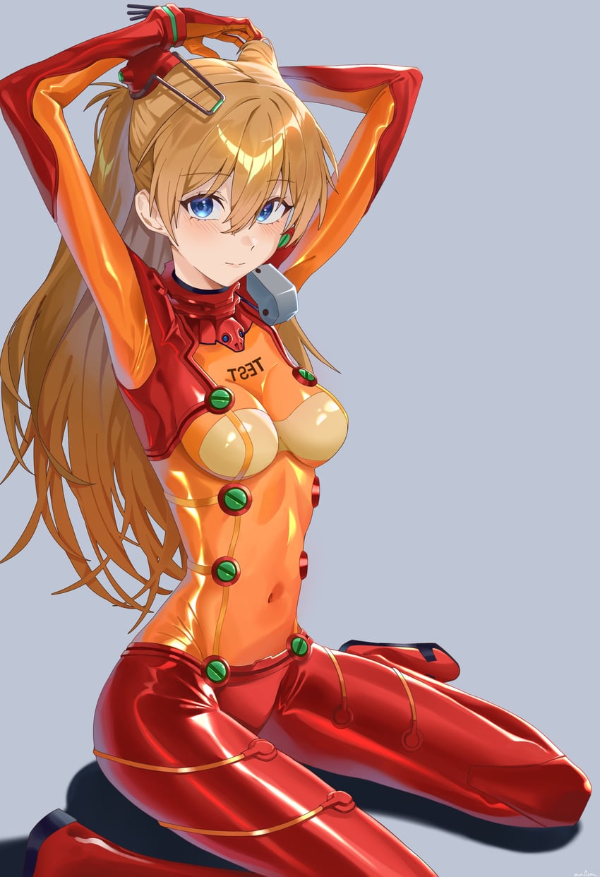 souryuu asuka langley (neon genesis evangelion and 2 more) drawn by e0vae