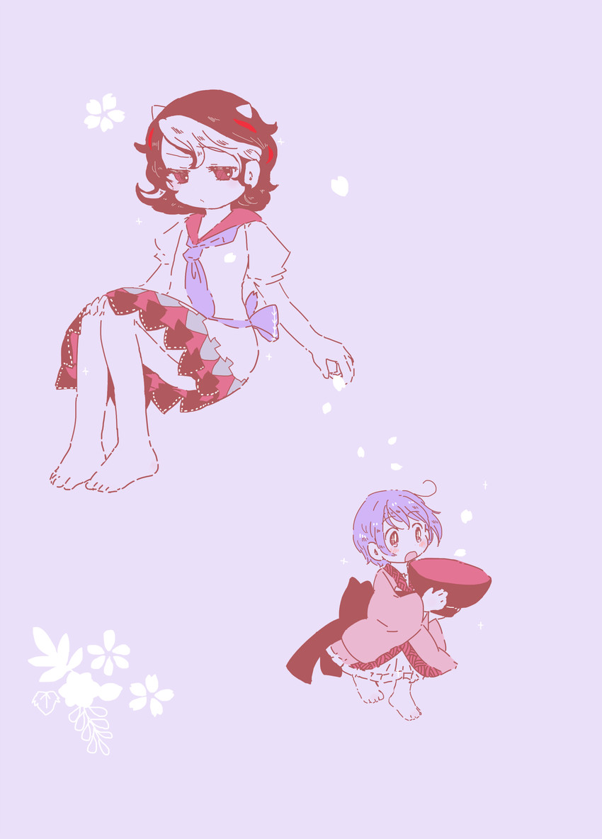kijin seija and sukuna shinmyoumaru (touhou) drawn by rin_tarou