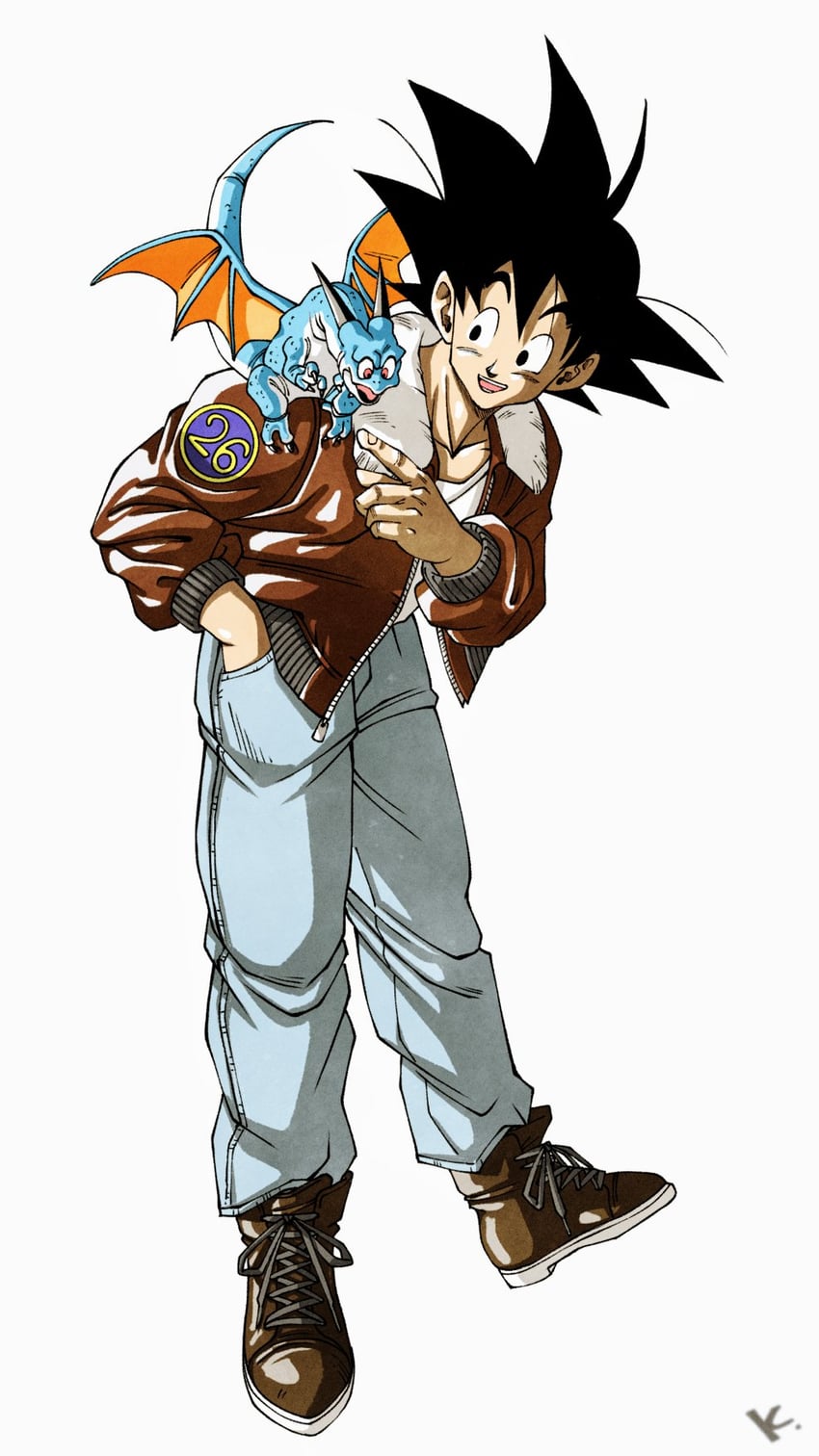 son goku (dragon ball and 1 more) drawn by kakeru_(dbskakeru)