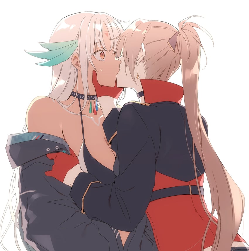jean bart and massachusetts (azur lane) drawn by amazuki_jou