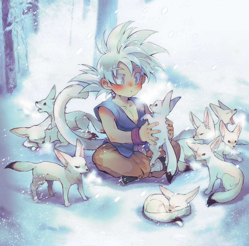 son goku (dragon ball and 1 more) drawn by hano_(hanos91)