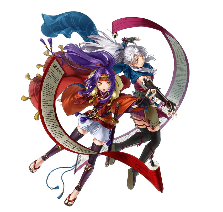 micaiah and sanaki kirsch altina (fire emblem and 2 more) drawn by kita_senri