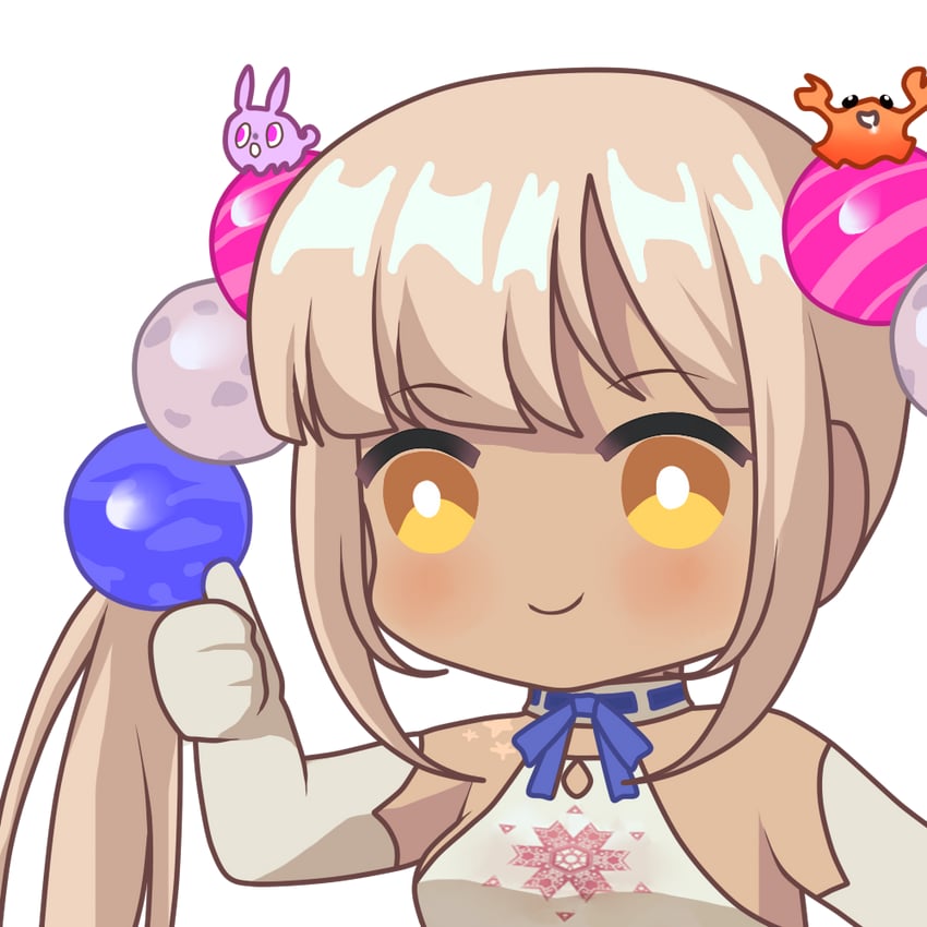 tsukumo sana, kaniko, and usaslug (hololive and 1 more) drawn by zephylyne