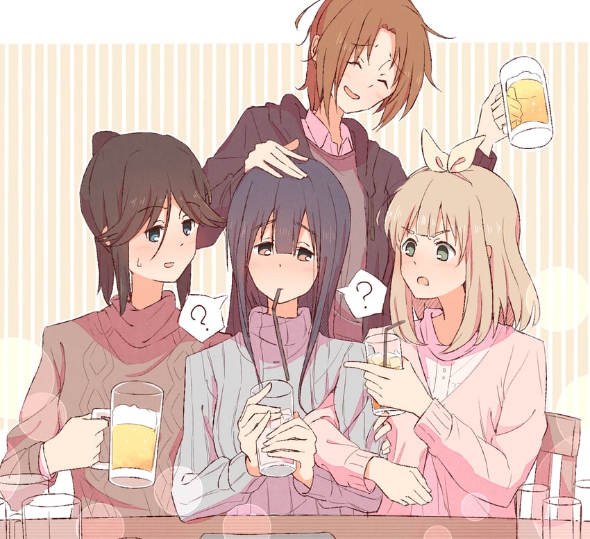 yoroizuka mizore, kasaki nozomi, nakagawa natsuki, and yoshikawa yuuko (hibike! euphonium and 1 more) drawn by sawara65
