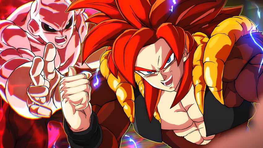 gogeta and jiren (dragon ball and 3 more) drawn by easterhands