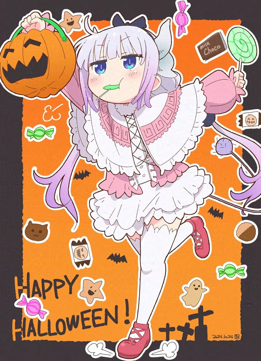kanna kamui (kobayashi-san chi no maidragon) drawn by tabayan_jigokuhen