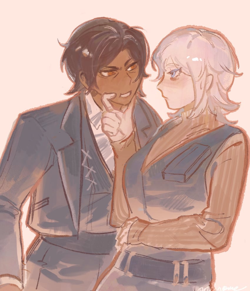 faust and outis (project moon and 1 more) drawn by oneii