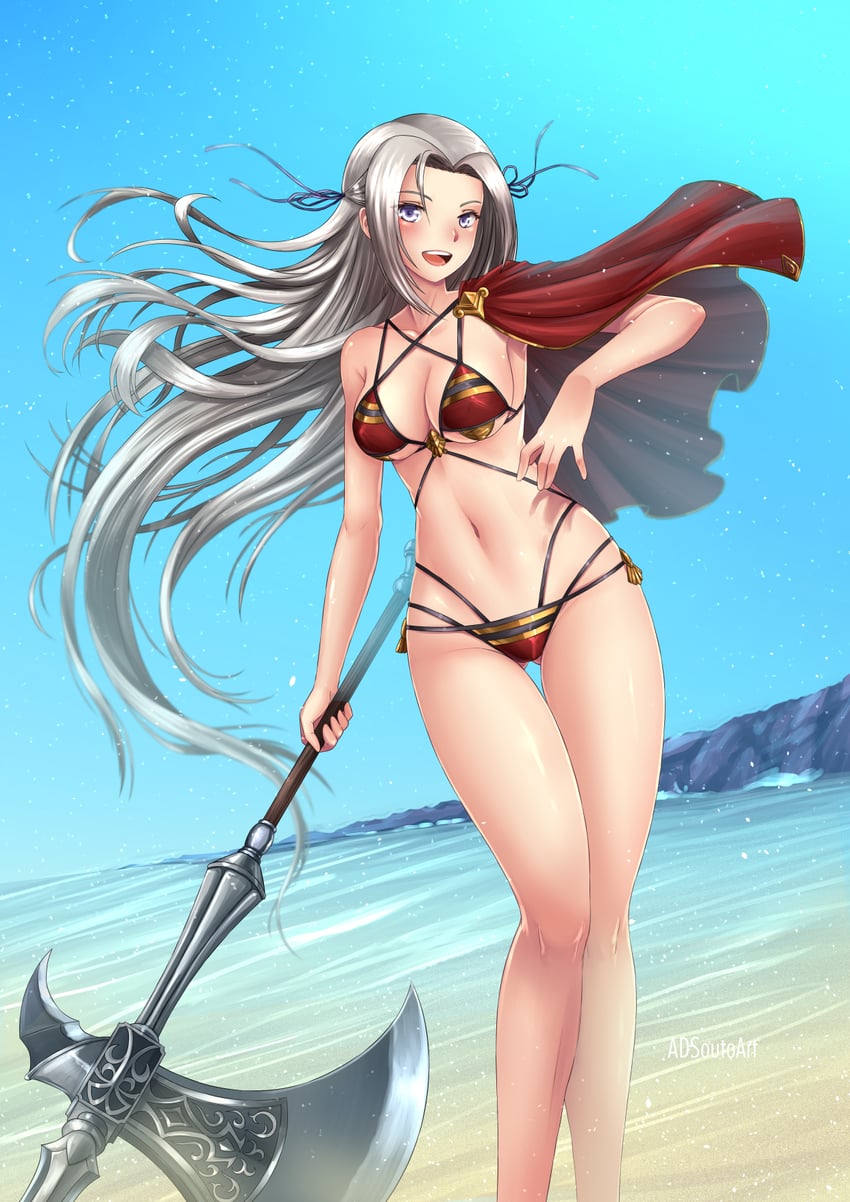 edelgard von hresvelg (fire emblem and 1 more) drawn by adsouto