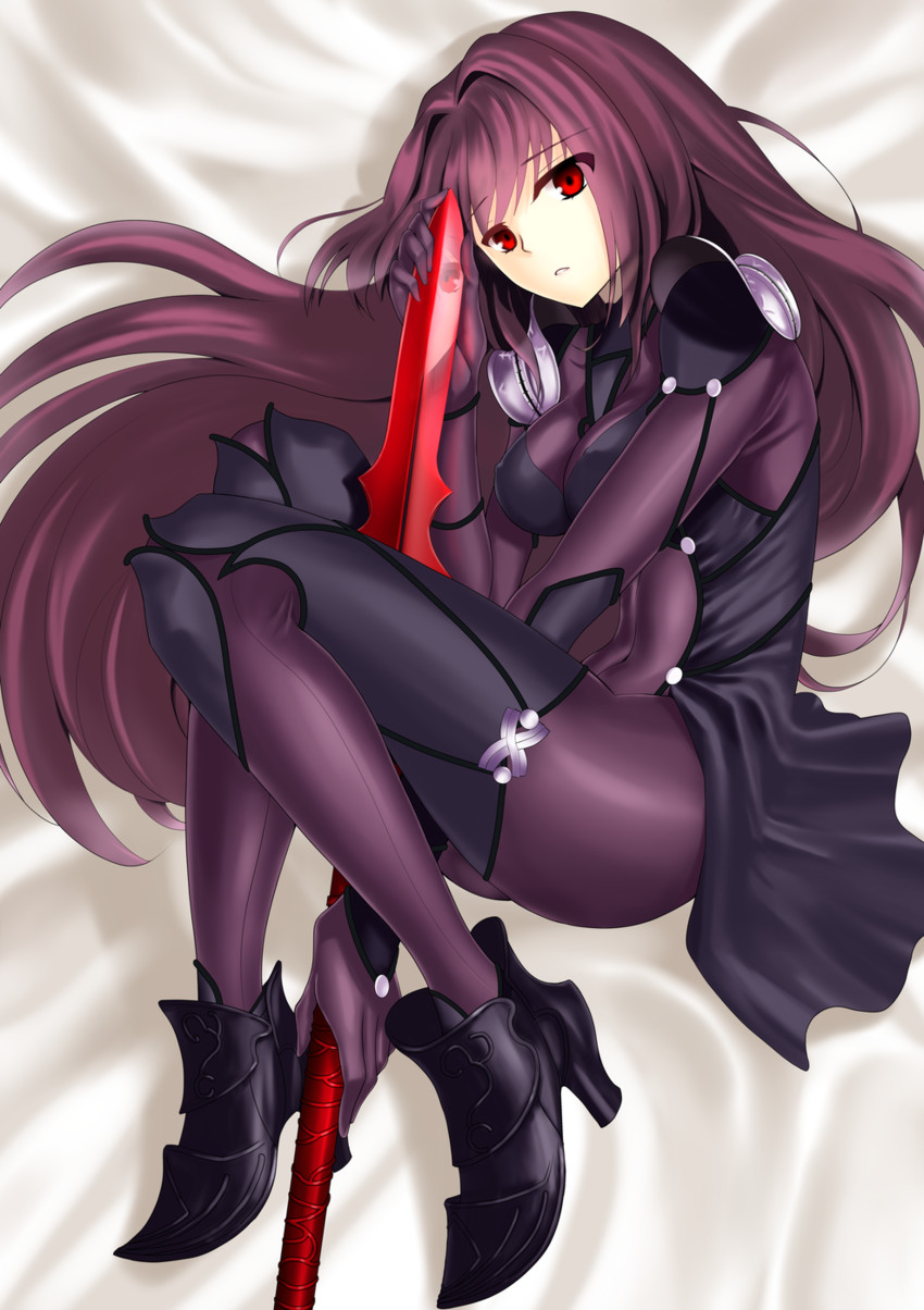 scathach (fate and 1 more) drawn by inoue_mamori