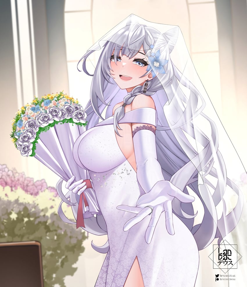 vestia zeta (hololive and 1 more) drawn by landacdeus