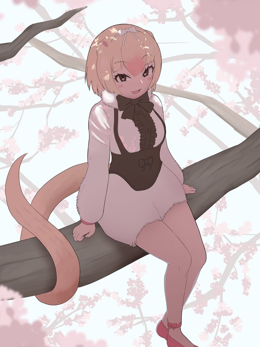 silky anteater (kemono friends and 1 more) drawn by harusan_adelie