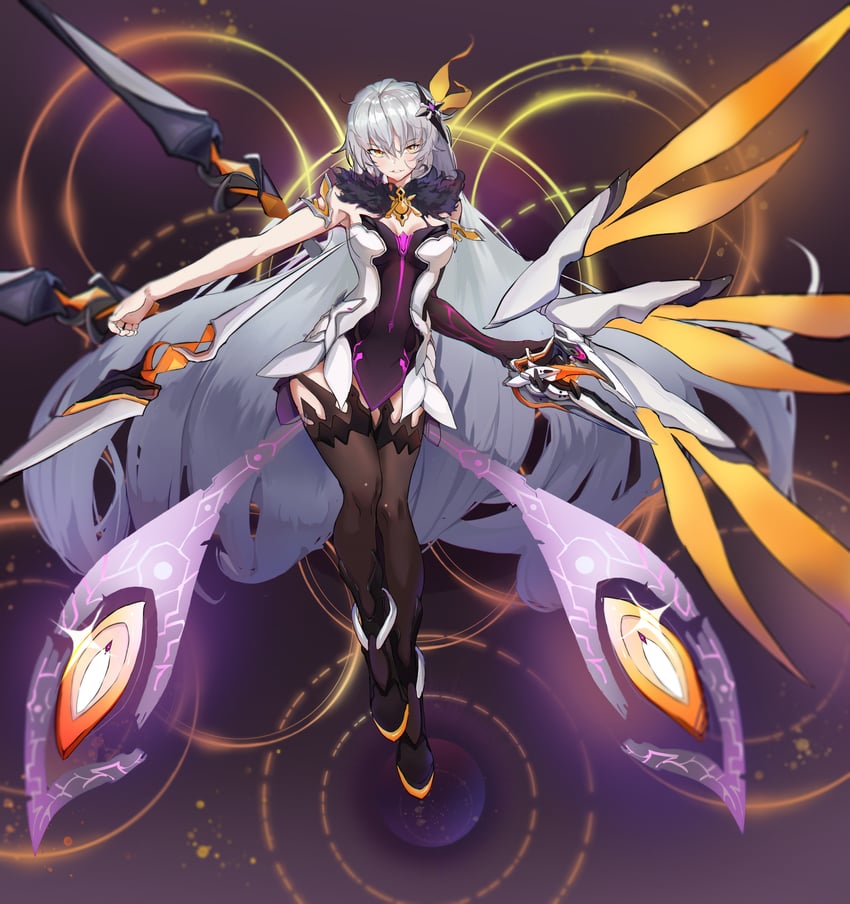 kiana kaslana (honkai and 1 more) drawn by sooner