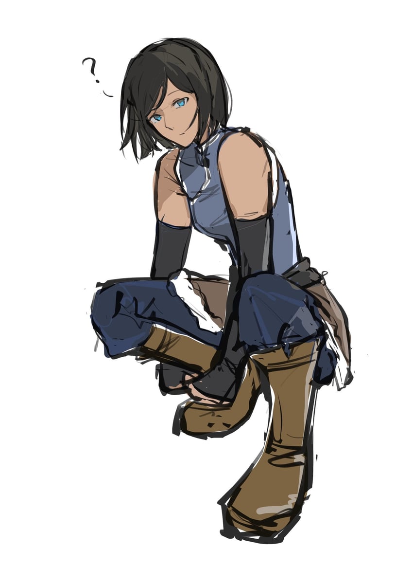 korra (avatar legends and 1 more) drawn by youliqy