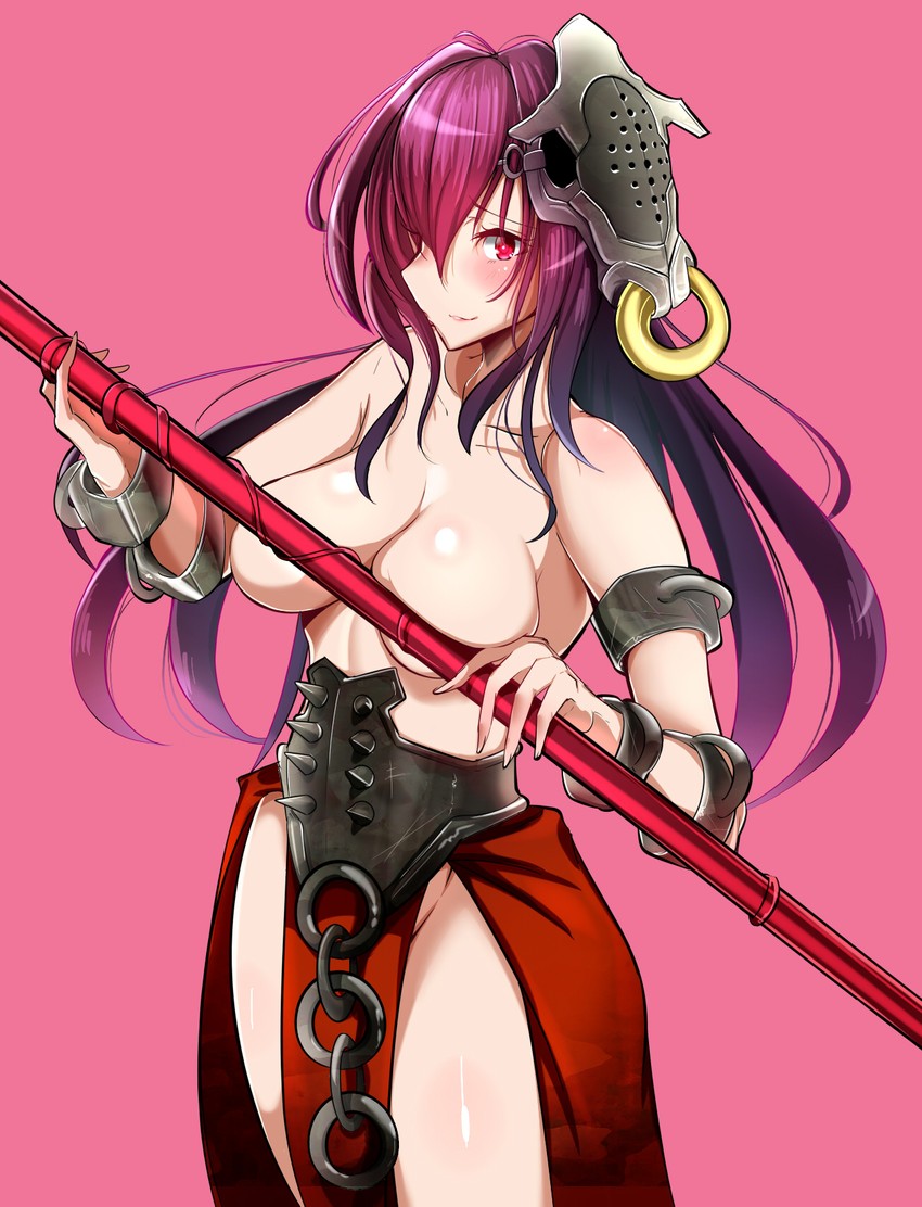 scathach and asterios (fate and 1 more) drawn by hyuuman