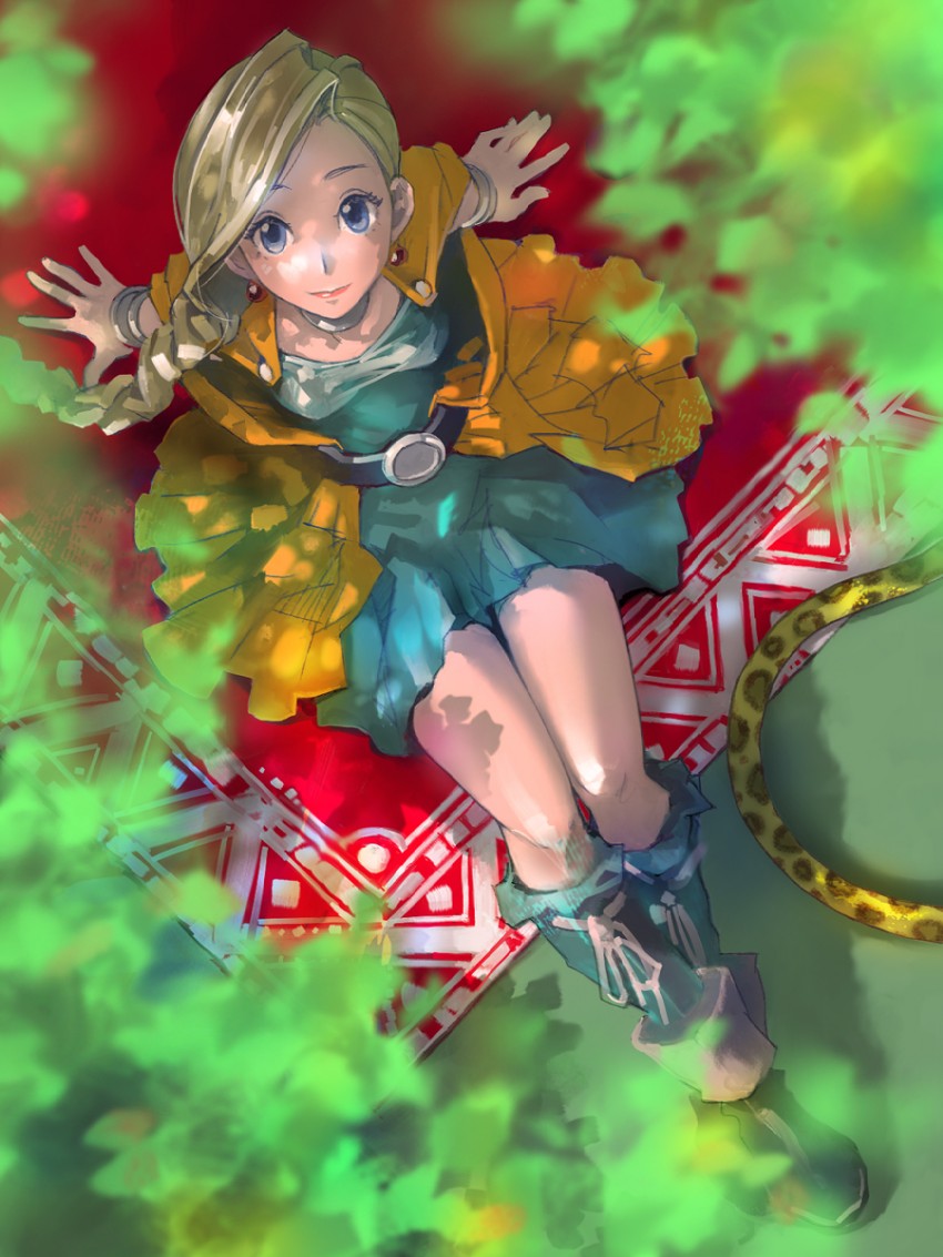 bianca and borongo (dragon quest and 1 more) drawn by pomodorosa